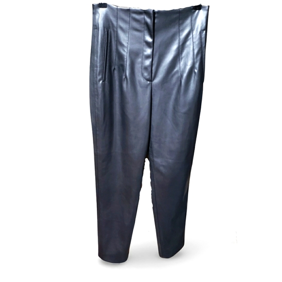 Zara Pants - Nwt Zara Faux Leather Pants Women's Size Medium